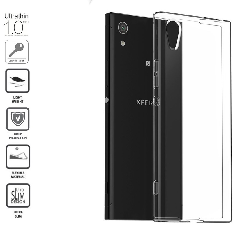 Permatomas silikoninis dėkliukas 1.0 mm. (Sony XPERIA XA1) Permatomas silikoninis dėkliukas 1.0 mm. (Sony XPERIA XA1)